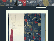 Tablet Screenshot of lauriemackie.com